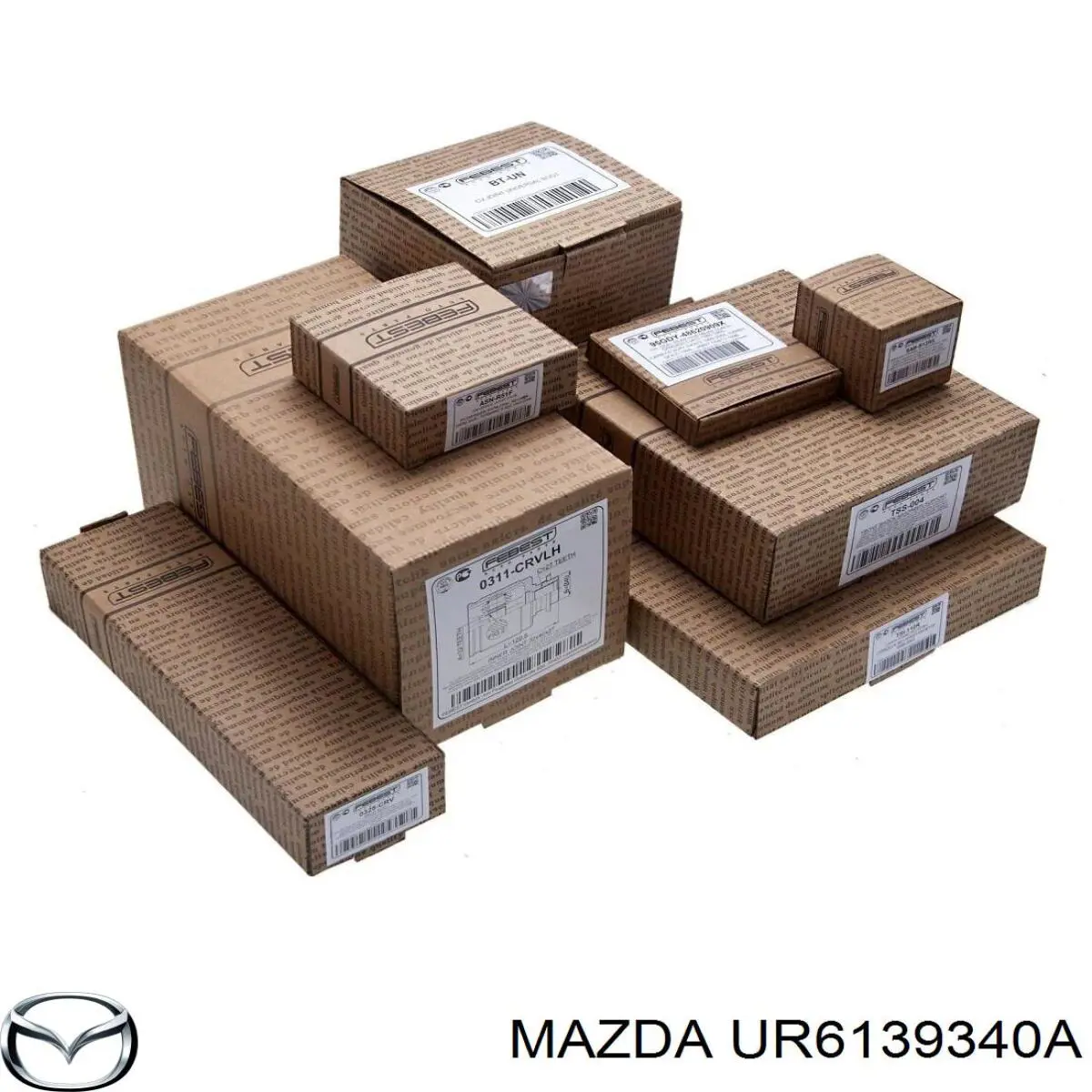 UR6139340A Mazda Poduszka (podpora skrzyni biegów)