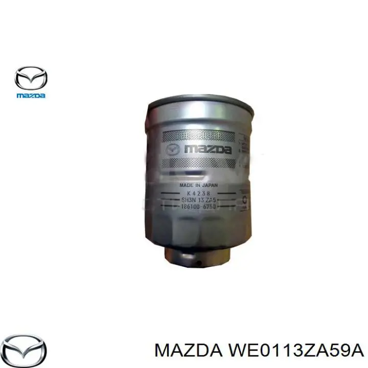 Do koszyka WE0113ZA59A Mazda Filtr paliwa