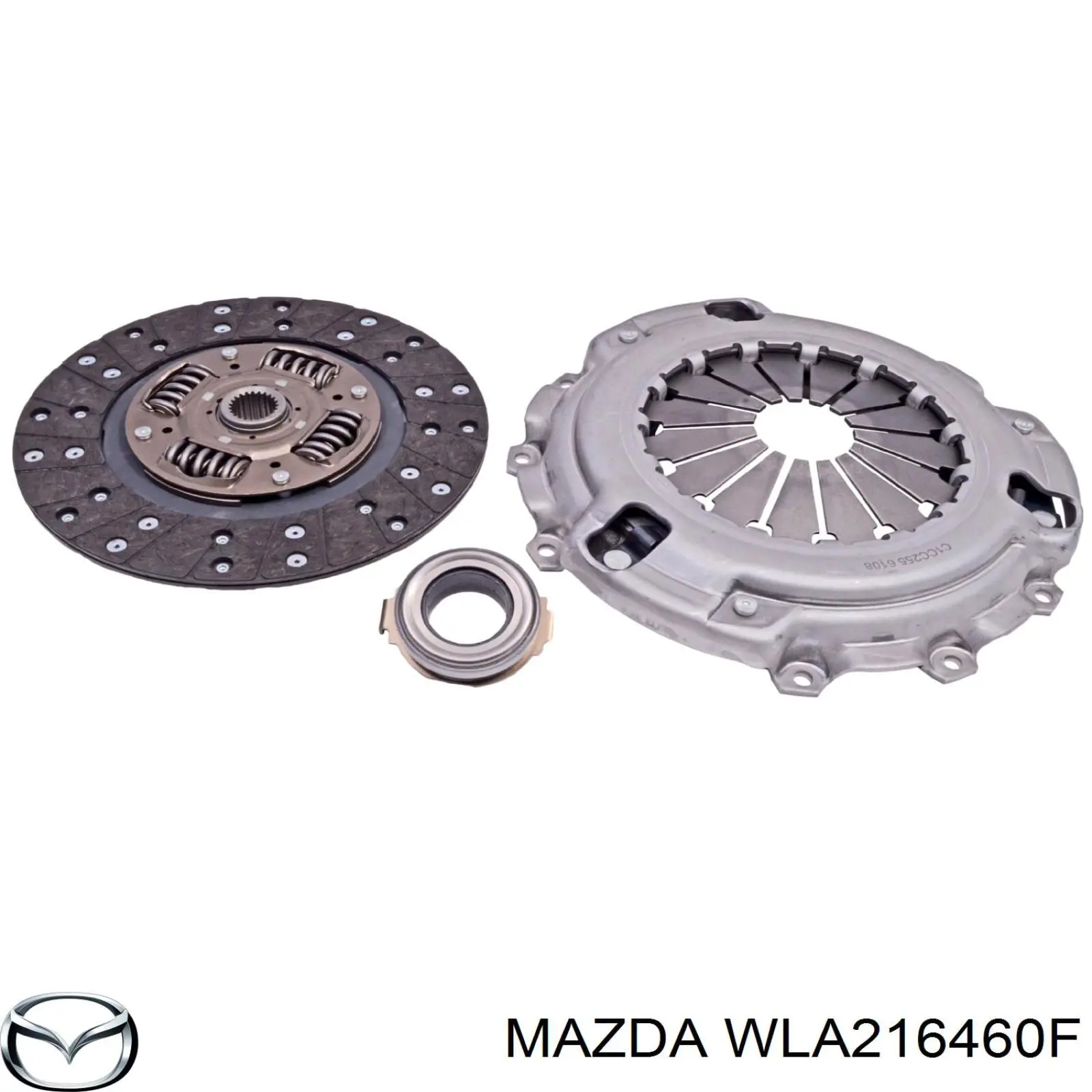 Do koszyka WLA216460F Mazda Tarcza sprzęgła