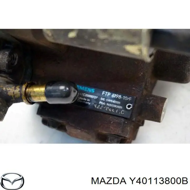 Pompa wtryskowa wysokiego ciśnienia Mazda Y40113800B cena, od 80,02 USD