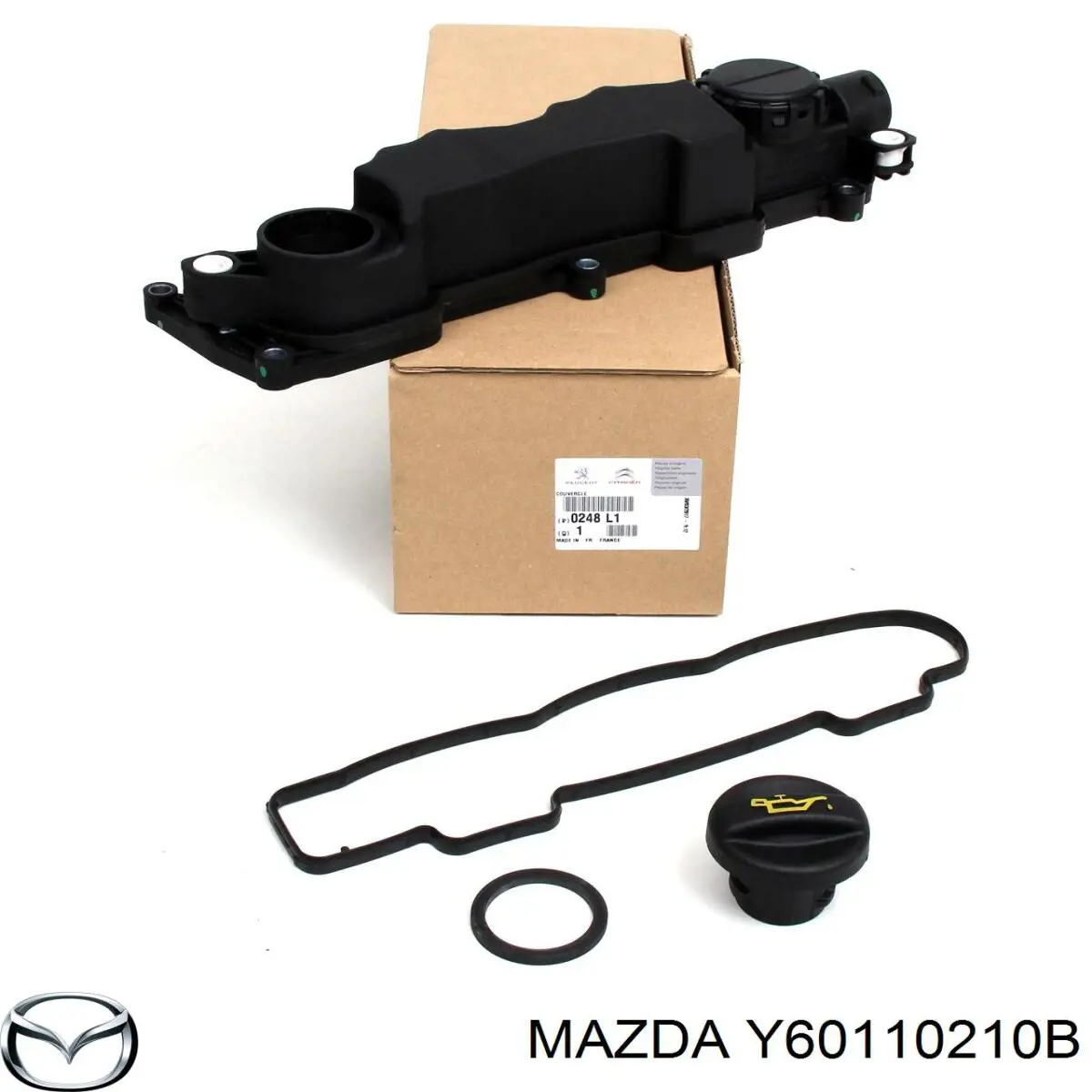 Pokrywa zaworowa Mazda Y60110210B cena, od 11,62 USD