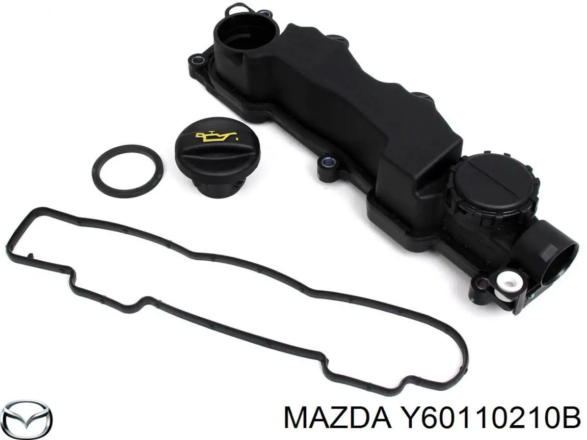 Do koszyka Y60110210B Mazda Pokrywa zaworowa