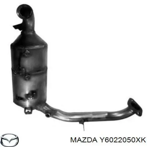 Do koszyka Y6022050XK Mazda Konwerter-katalizator