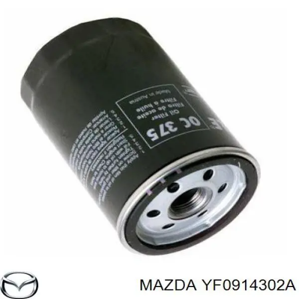 Filtr oleju Mazda YF0914302A cena, od 6,96 USD