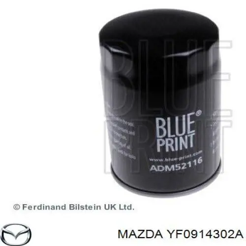 Do koszyka YF0914302A Mazda Filtr oleju