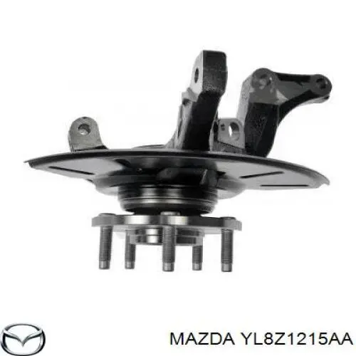 Do koszyka YL8Z1215AA Mazda Łożysko piasty przedniej