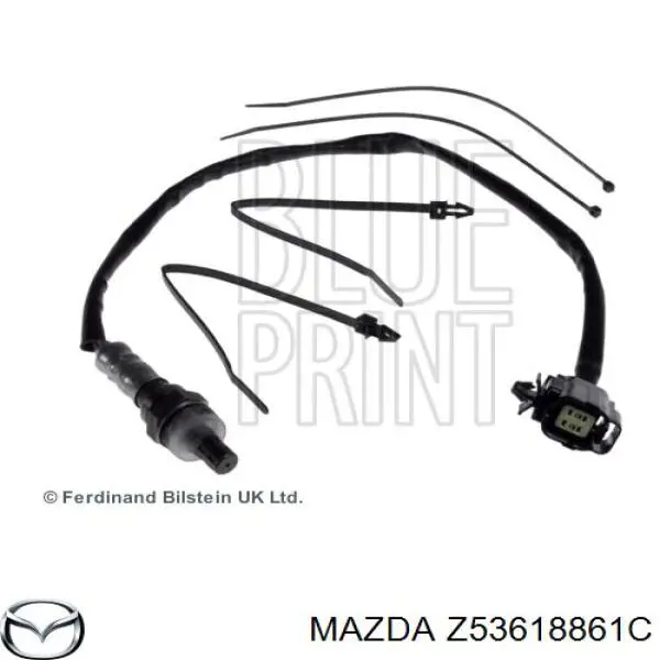 Do koszyka Z53618861C Mazda Sonda lambda, czujnik tlenu