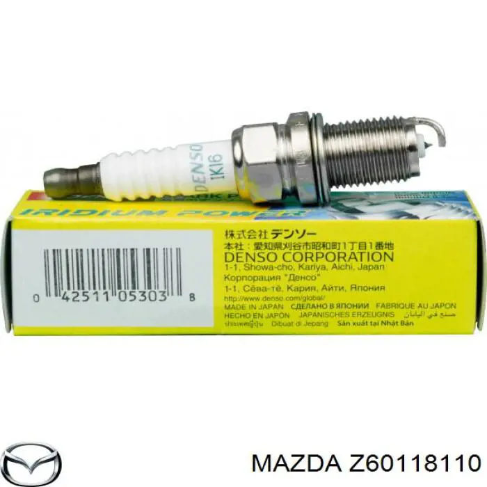 Świeca zapłonowa Z60118110 Mazda