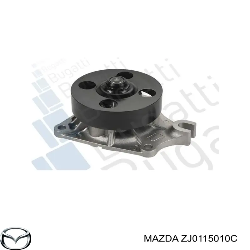 Do koszyka ZJ0115010C Mazda Pompa chłodząca wodna