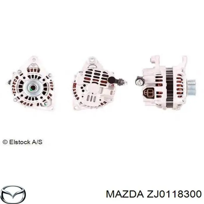 Alternator Mazda ZJ0118300 cena, od 90,24 USD