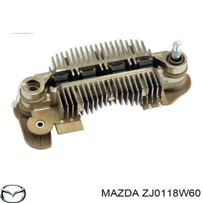 Mostek prostowniczy alternatora = Moster diodowy alternatora Mazda ZJ0118W60 cena, od 32,12 USD