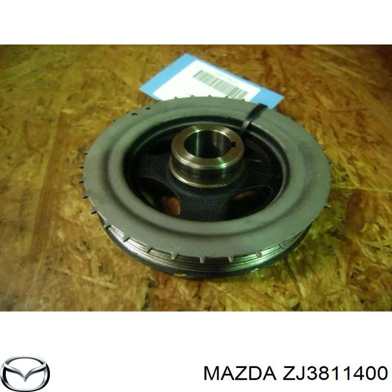Koło pasowe wału korbowego Mazda ZJ3811400 cena, od 85,20 USD