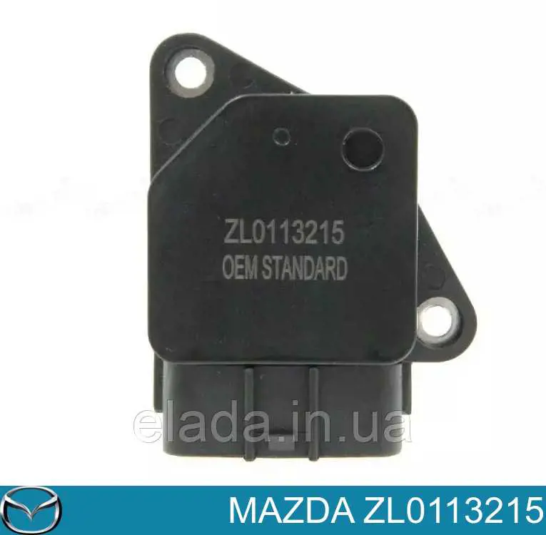 Czujnik przepływu powietrza, przepływomierz powietrza M.A.F. Mazda ZL0113215 cena, od 61,29 USD