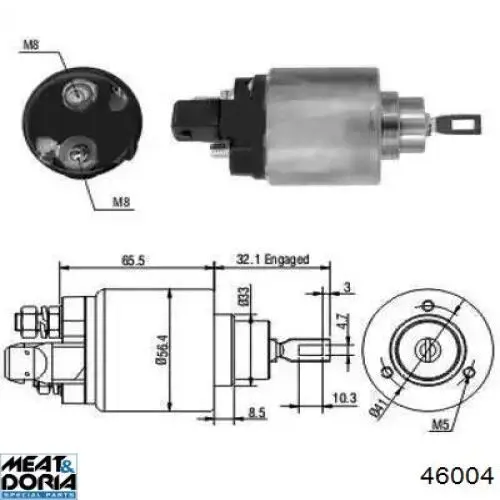 46004 Meat&Doria elektromagnes rozrusznika