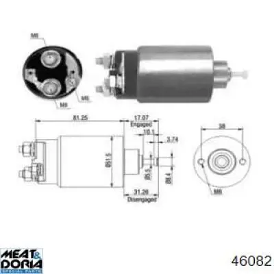 46082 Meat&Doria elektromagnes rozrusznika