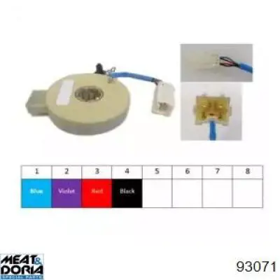 Czujnik kąta skrętu kierownicy do Hyundai Accent III MC