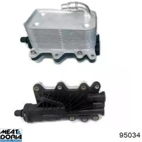 Chłodnica automatycznej/mechanicznej skrzyni biegów Meat&Doria 95034 cena, od 67,51 USD
