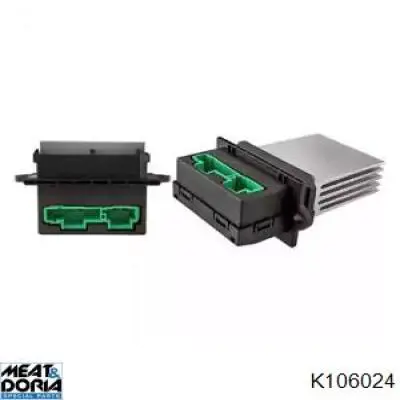 Rezystor wentylatora nagrzewnicy (ogrzewacza kabiny) Meat&Doria K106024 cena, od 26,39 USD
