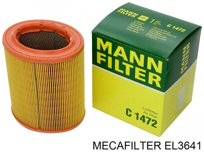 EL3641 Mecafilter Filtr powietrza