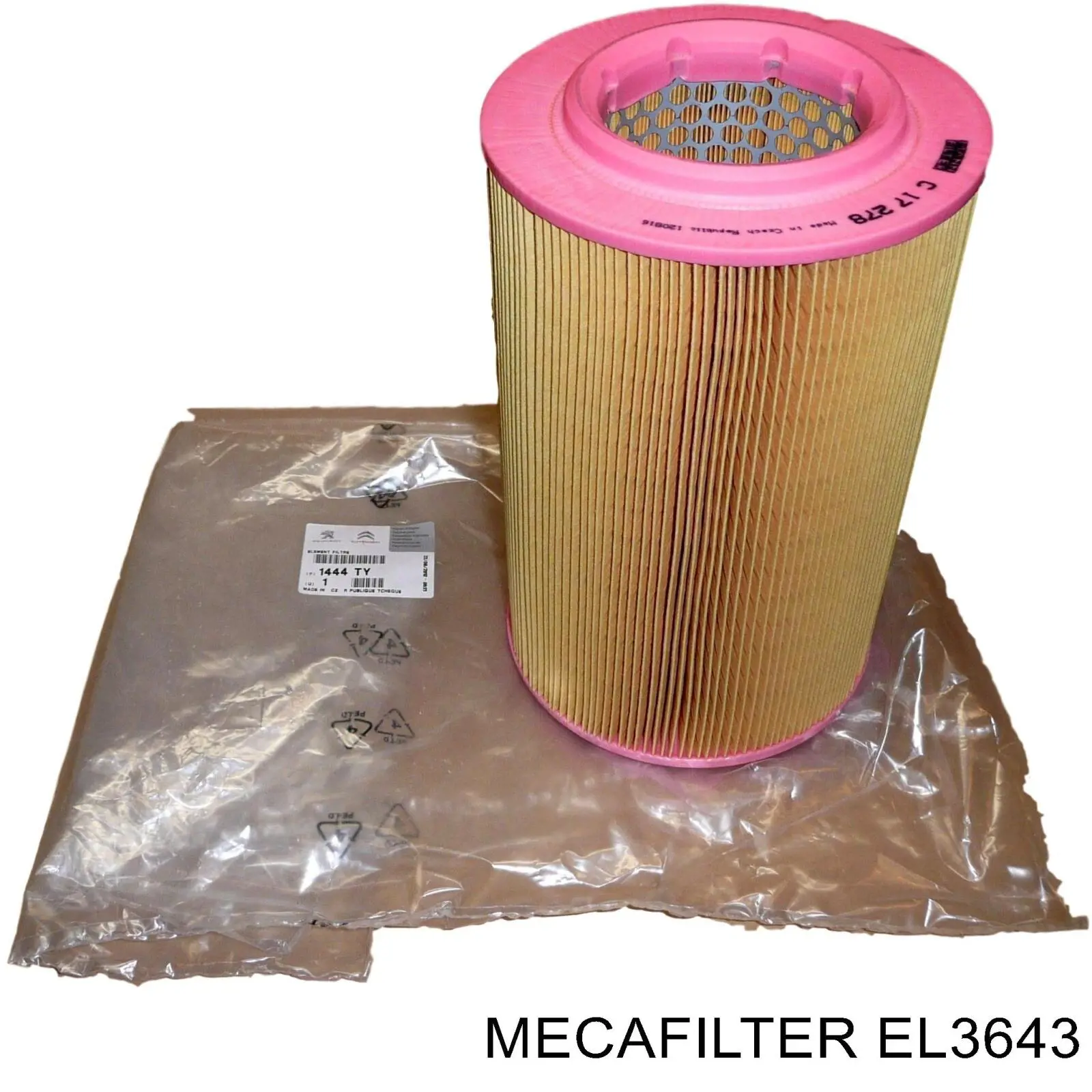 Do koszyka EL3643 Mecafilter Filtr powietrza