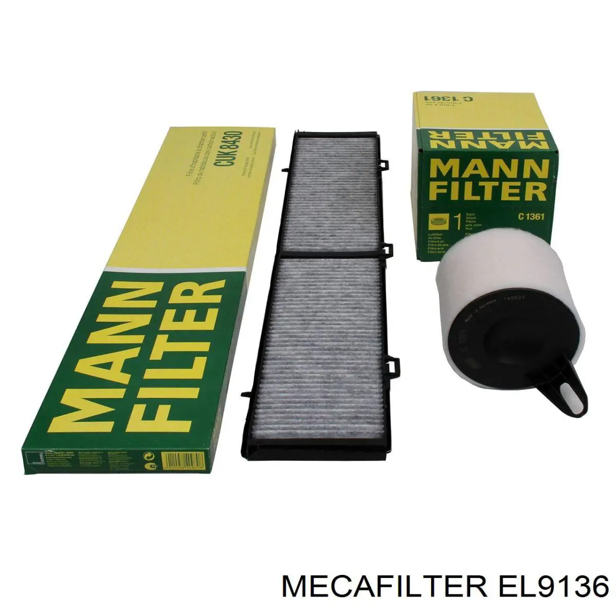 Do koszyka EL9136 Mecafilter Filtr powietrza