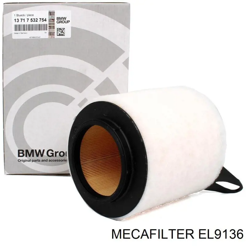Filtr powietrza EL9136 Mecafilter