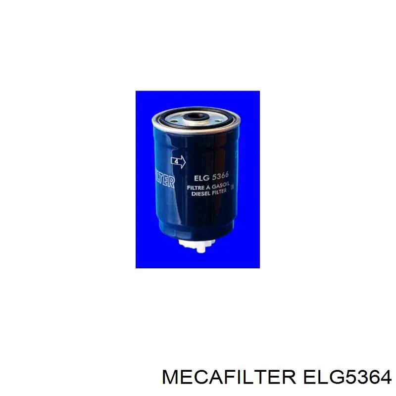 Do koszyka ELG5364 Mecafilter Filtr paliwa
