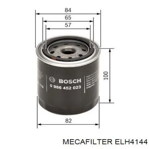 ELH4144 Mecafilter Filtr oleju