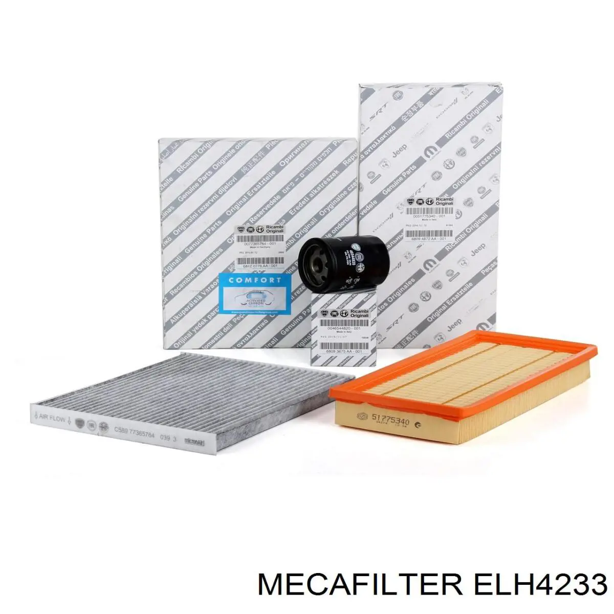 Do koszyka ELH4233 Mecafilter Filtr oleju