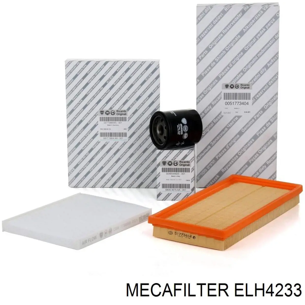 Filtr oleju ELH4233 Mecafilter
