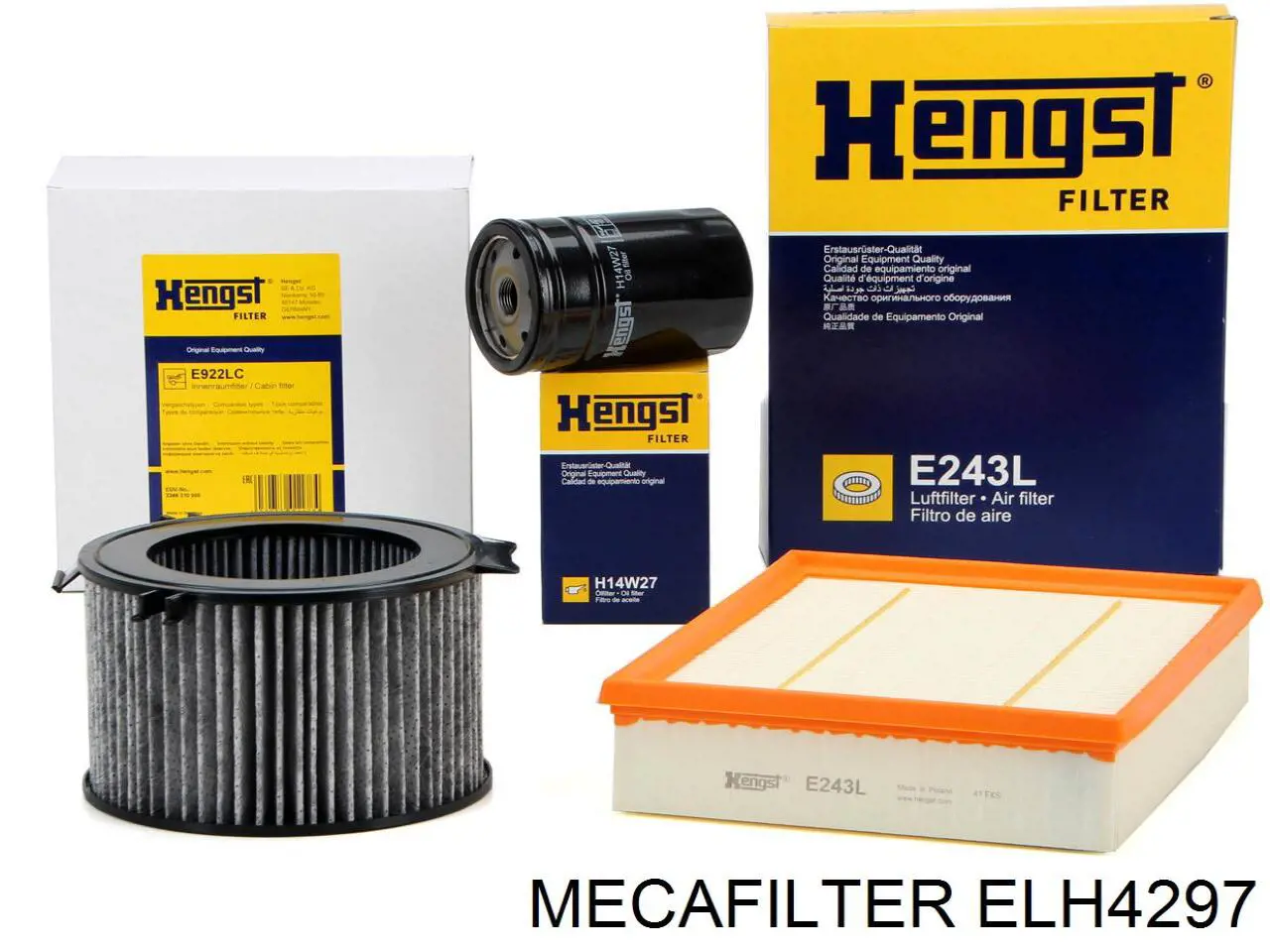 Do koszyka ELH4297 Mecafilter Filtr oleju