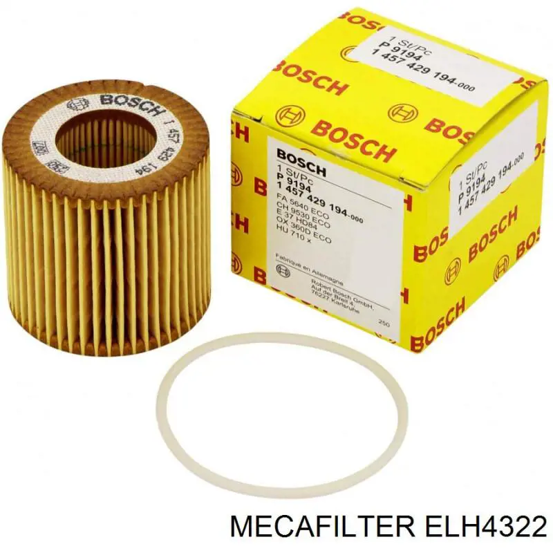 Do koszyka ELH4322 Mecafilter Filtr oleju