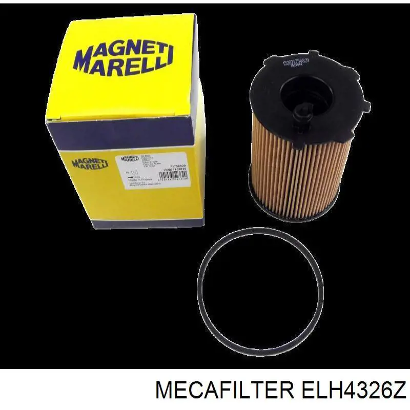 Filtr oleju Mecafilter ELH4326Z cena, od 7,31 USD