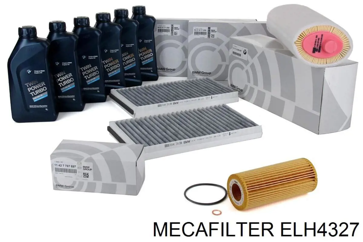 Filtr oleju ELH4327 Mecafilter