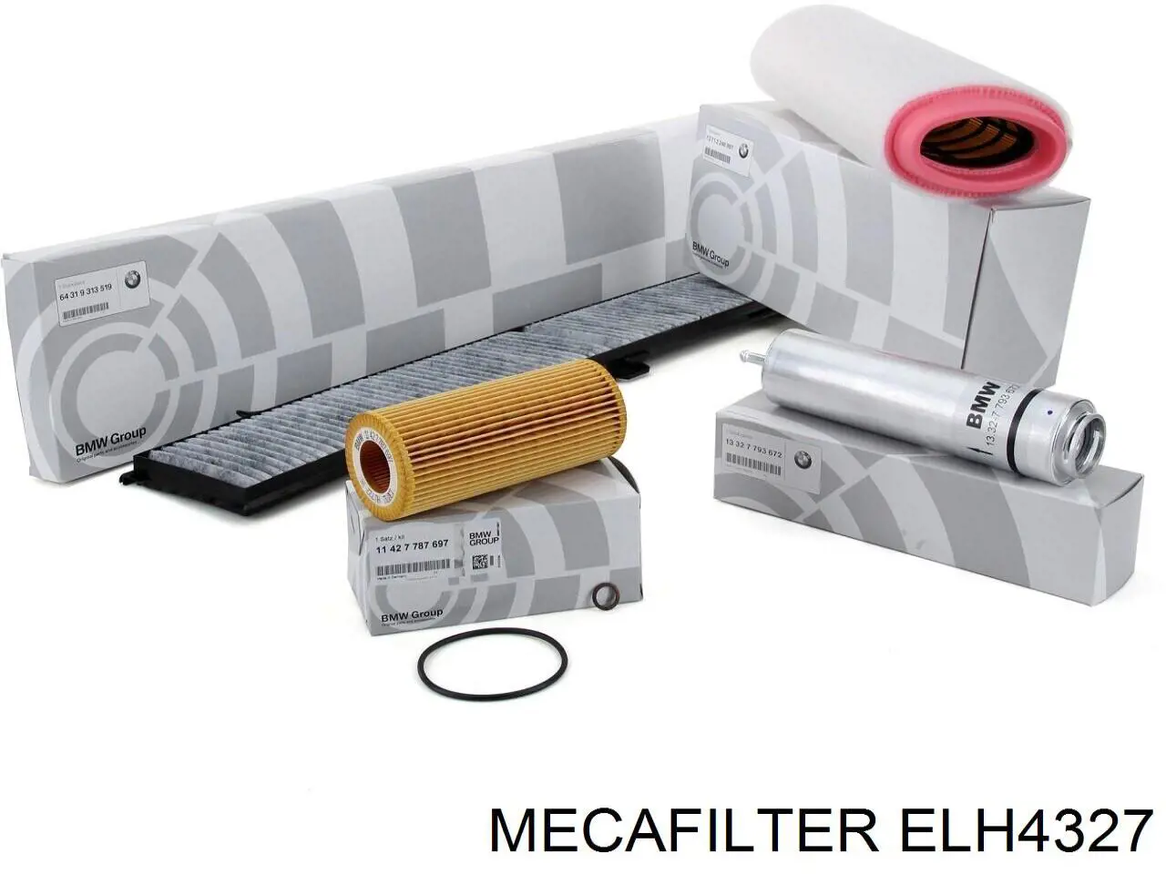 Filtr oleju ELH4327 Mecafilter