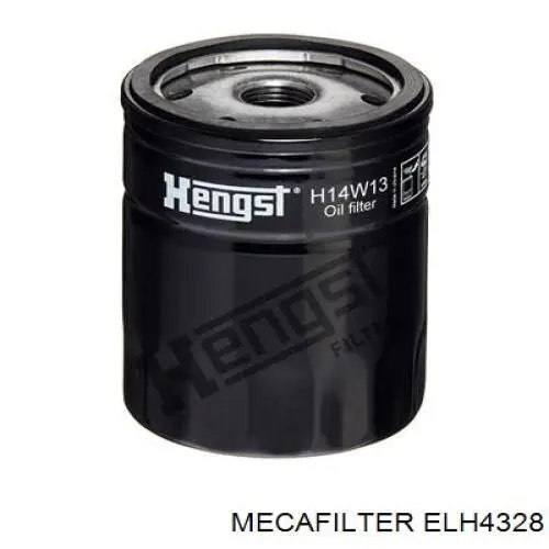 Filtr oleju Mecafilter ELH4328 cena, od 7,93 USD