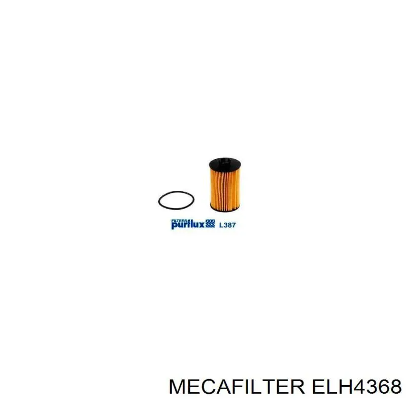 Filtr oleju ELH4368 Mecafilter