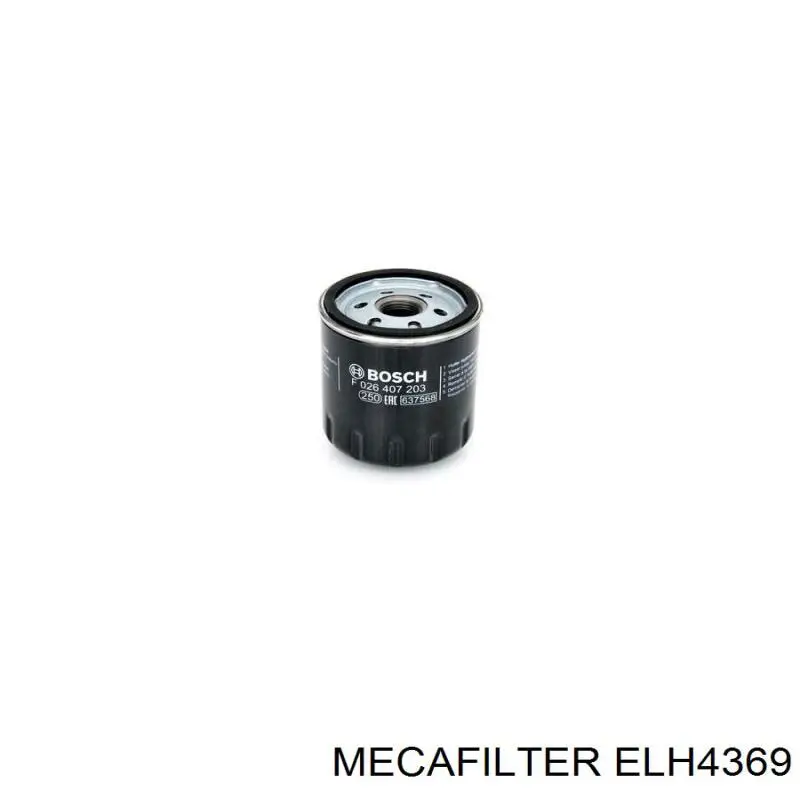 Filtr oleju Mecafilter ELH4369 cena, od 7,64 USD