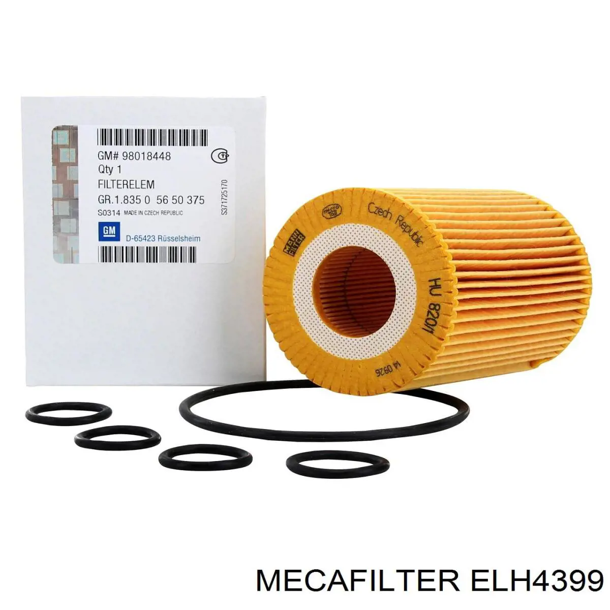 Filtr oleju ELH4399 Mecafilter