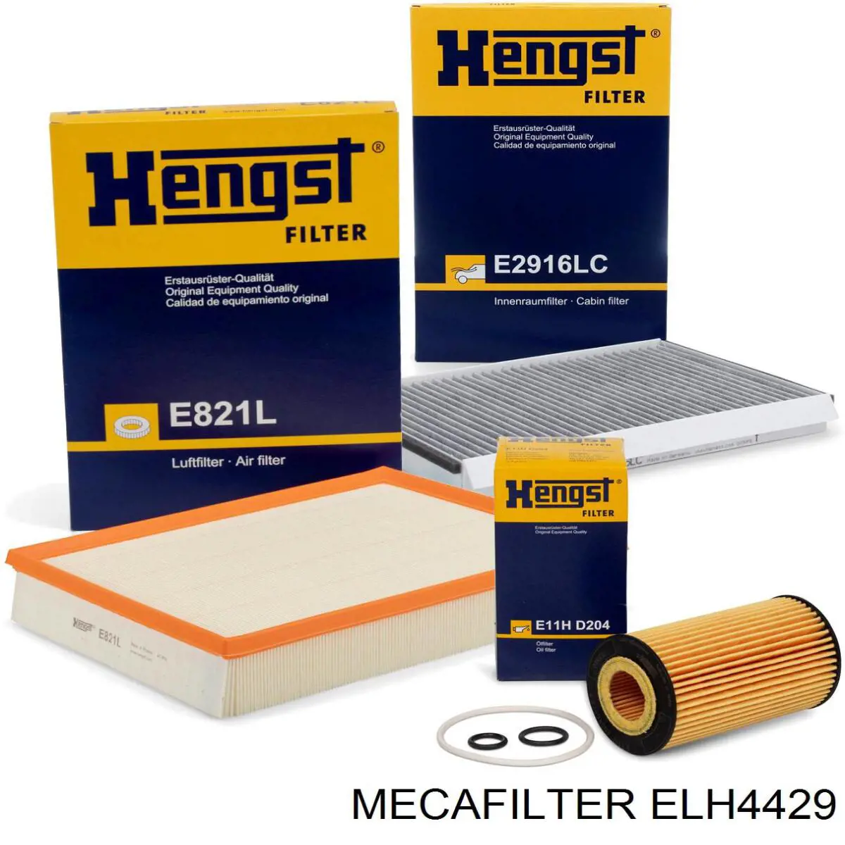 Filtr oleju ELH4429 Mecafilter