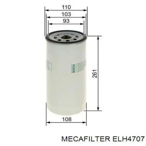 Filtr oleju CS1424C Sampiyon