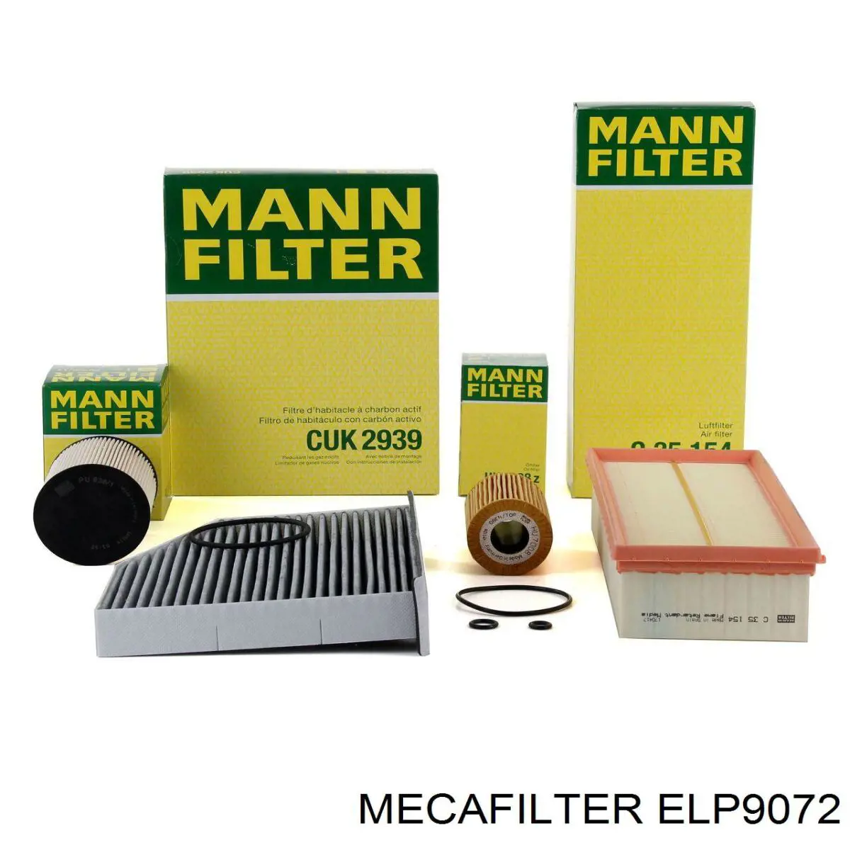 Do koszyka ELP9072 Mecafilter Filtr powietrza