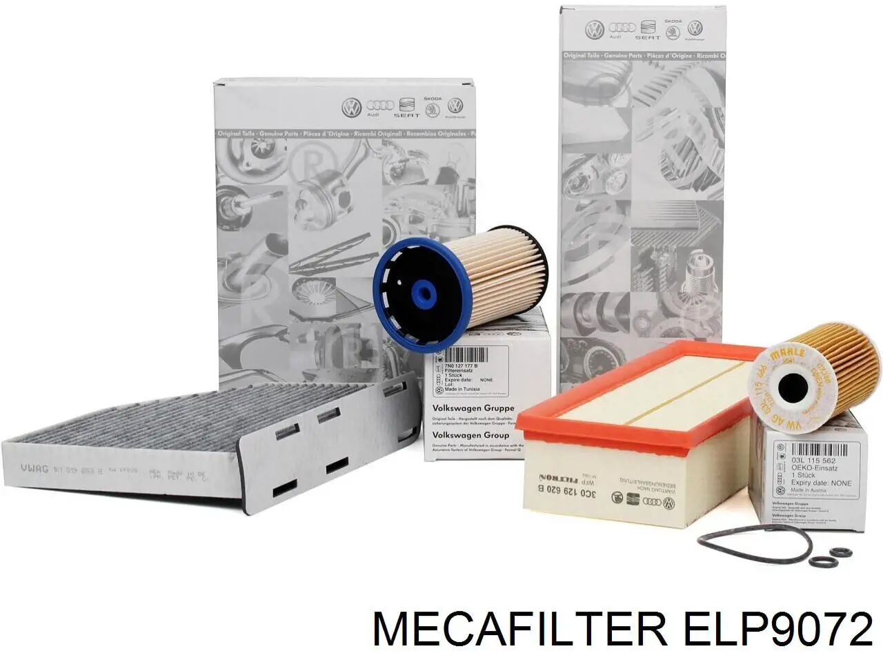 Filtr powietrza Mecafilter ELP9072 cena, od 9,67 USD