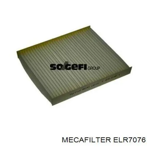 Filtr kabiny ELR7076 Mecafilter
