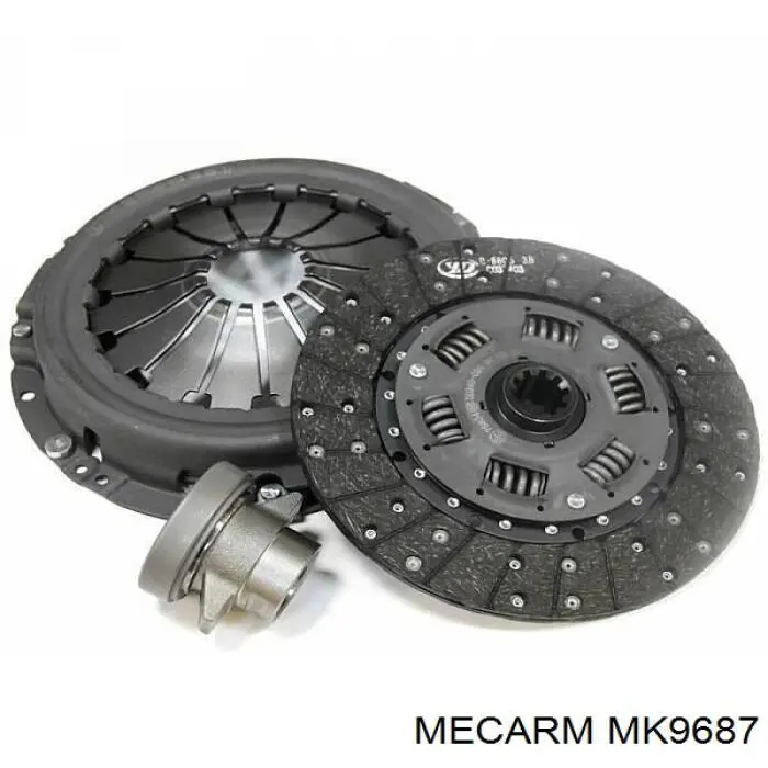 Zestaw sprzęgła (3 części) Polcar HKF1037 cena, od 209,97 USD