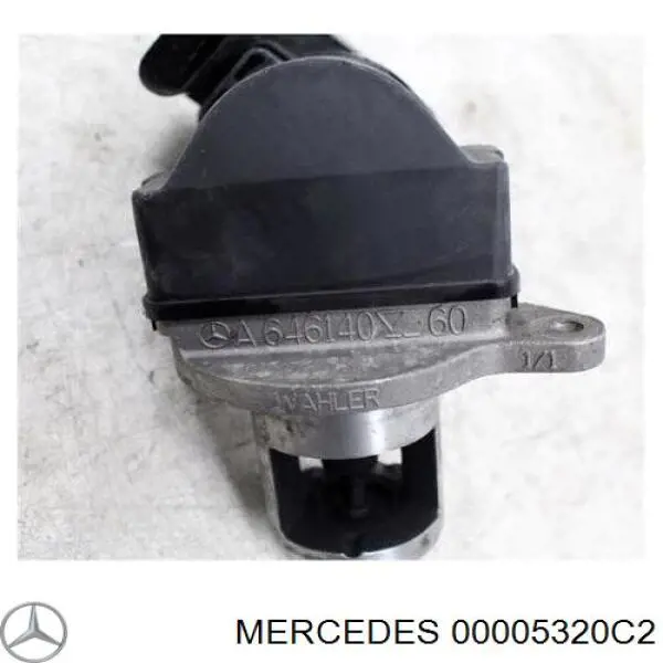 00005320C2 Mercedes zawór recyrkulacji spalin egr