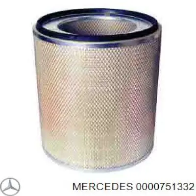 Do koszyka 0000751332 Mercedes Filtr paliwa