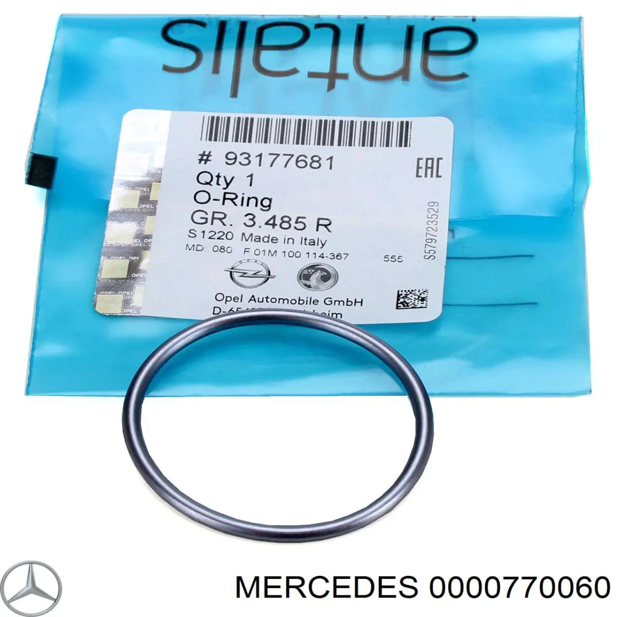 Uszczelka pompy wtryskowej Mercedes 0000770060 cena, od 4,56 USD