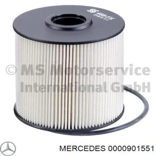 Filtr paliwa Mercedes 0000901551 cena, od 8,36 USD