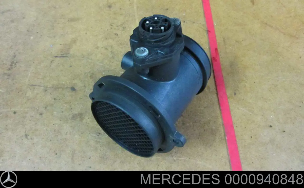 0000940848 Mercedes Czujnik przepływu powietrza, przepływomierz powietrza M.A.F.